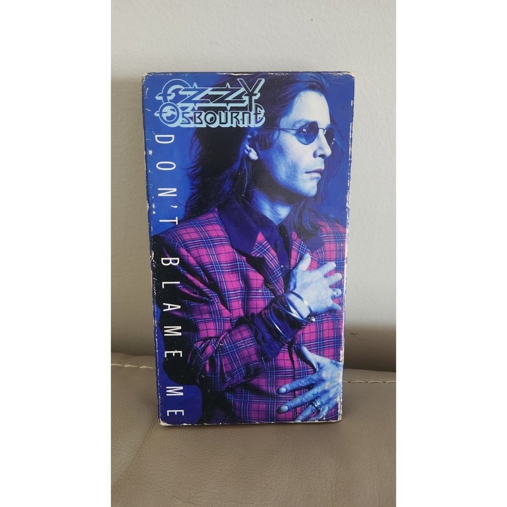 Ozzy Osbourne Don't Blame Me VHS Sony Music Video‎ 1991 Black Sabbath
